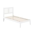 thumbnail image 2 of AFI Tahoe Twin Spindle Solid Wood Platform Bed in White, 2 of 13