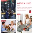 thumbnail image 3 of Ceramic Canister Kitchen Ceramic Canister Countertop Sugar Container Coffee Tea Small Jar, 3 of 5