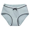 thumbnail image 2 of HUPOM Seamless Underwear For Women Womens Silk Panties Medium waist Elastic Waist Solid Briefs Light Green One Size, 2 of 4