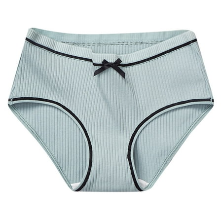 

Felirenzacia Women’s Underwear Mid Waist Briefs Breathable Soft Ladies Stretch Panties