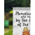 thumbnail image 2 of Printtoo White Memories Are Made By The Light Of The Fire Outdoor CampingFlagCustom Personalized Camping Flags For Campers Double Sided CampsiteFlag, 2 of 4