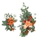 thumbnail image 1 of 2x Boda Rosa Artificial Flor Sunnimix Arco Decoración para Boda Corona Colgante de Puerta Delantera, 1 of 8