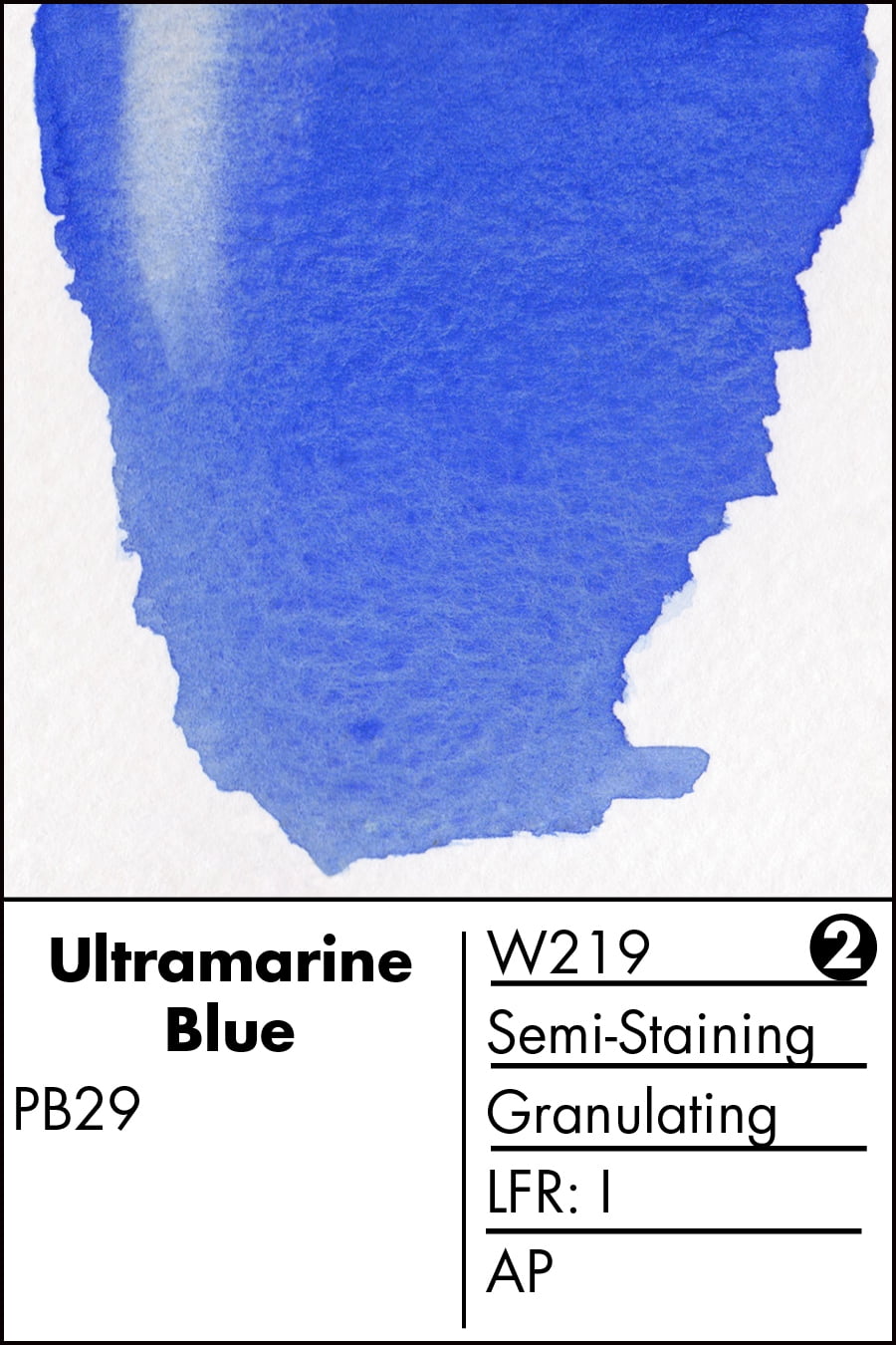 Grumbacher Finest Artists' Watercolor, 14ml Tube, Ultramarine Blue