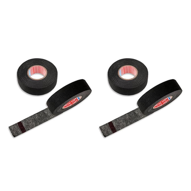 Scienceny Cintas eléctricas Cableado automotriz Envoltura adhesiva Protector Aislamiento de ruido Cable Arnés Cinta Productos para el hogar y 2Conjunto