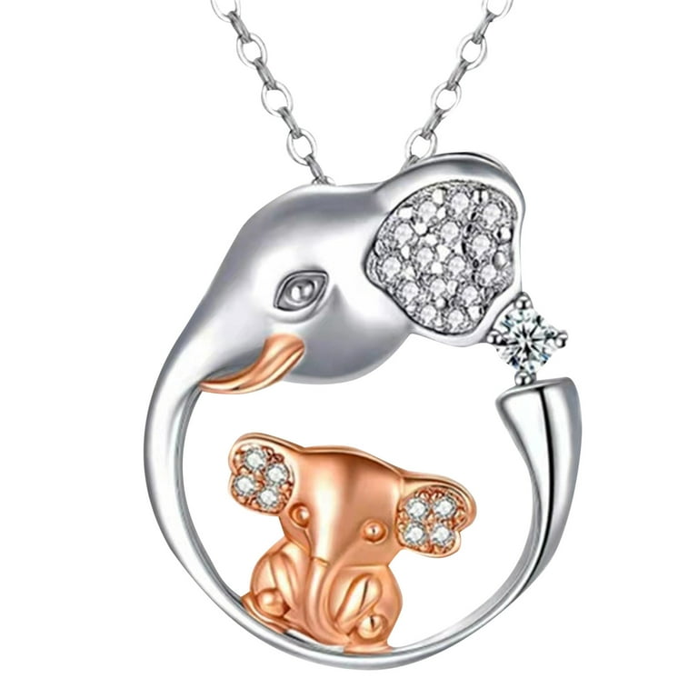 Elephant necklace walmart clearance
