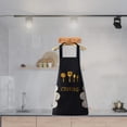 thumbnail image 1 of Birdeem Japanese PVC Apron, 27x28 Inch Wipe Clean, Double Sided Towel & Large Pocket, 1 of 6