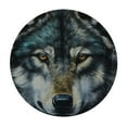 thumbnail image 2 of JEUXUS  Wolf Head Round Tablecloth with Elastic Round Fitted Table Cover for Round Tables Decorative Table Cloth for Harvest Decorations Party,, 2 of 7