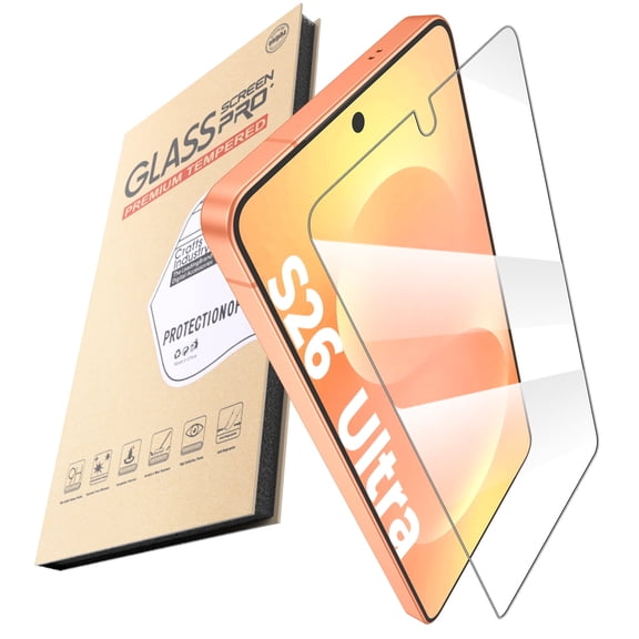 Elegant Choise Screen Protector Tempered Glass for Samsung Galaxy S26 Ultra, Clear