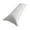 White, variant on VAIFTILNO Solid Color Long Body Pillowcase, 39.4x18.9in Soft Washable Fabric Pillow Cover for Sleeping, Sleek Understated Look for Couple, Family, Bedroom