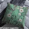 thumbnail image 2 of jejeloiu Country Wild Flower Fabric by the Yard 10 Yards,Rustic Floral Butterfly Room Decor Fabric by the Yard,Old Barn Door Sewing Fabric,Luxury Bedroom Decor, 2 of 6