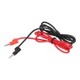 thumbnail image 2 of Kit de cables de prueba de enchufe tipo banana,Cables de prueba de enchufe tipo banana Kit de cables de prueba eléctrica Conjunto de cables de multímetro Valor excepcional, 2 of 8