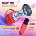 thumbnail image 4 of Máquina de karaoke Spider Mini portátil Bluetooth para niños de 3 a 12 años, 4 of 7