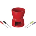 thumbnail image 1 of Wilton Red Ceramic Fondue Set, 570-6009, 1 of 2