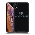thumbnail image 1 of Head Case Designs Officially Licensed Batman DC Comics Duality Wayne Industries Logo Soft Gel Case Compatible with Apple iPhone XR, 1 of 7