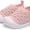 Pink, variant on Baby Shoes Boys Girls Breathable Non-Skid Walking Sock Shoes First Walking Shoes With Soft Rubber Sole Infant Toddler Slipper Sneaker