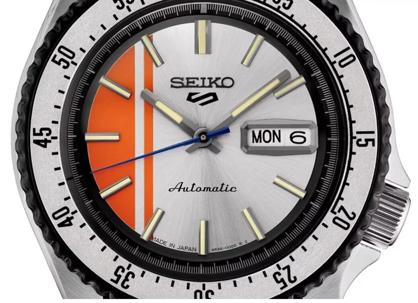 Seiko 5 Sports U.S. Special Creation 42.5 mm Orange Dial Men's