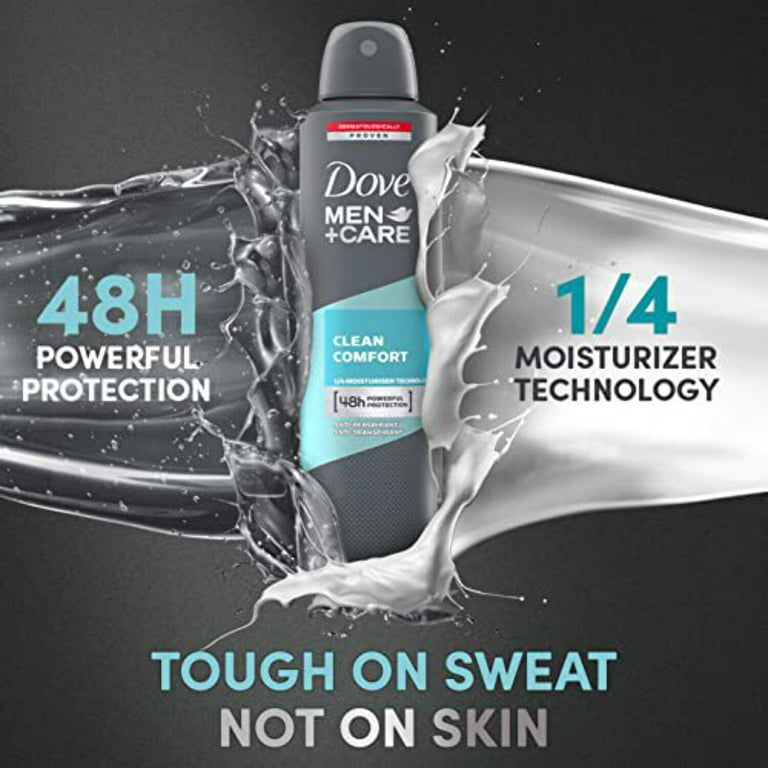 Dove MEN + CARE Clean Comfort Antiperspirant Deodorant, 0