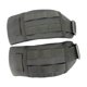 thumbnail image 3 of 2 almohadillas deportivas para la cintura, cinturón de repuesto para senderismo y actividades al aire libre, extraíbles y equilibradas. Horizontal negro, 3 of 8
