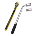 thumbnail image 2 of Llave de trinquete de gato de ahorro de trabajo giratorio automático Universal, gato de tijera, herramienta de de de elevación, llave kusrkot Llave de ahorro de mano de obra, 2 of 8