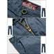 thumbnail image 5 of Pantalones a juego para hombre, delgados, cónicos, con parte delantera plana, azul índigo 32, 5 of 6