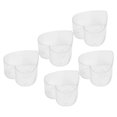 thumbnail image 3 of Candle , Wax Melt Molds Long Lasting Durable Unique Shape Transparent  For Handicrafts For Home Heart Shape, 3 of 8
