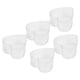 thumbnail image 5 of 50 piezas de moldes de plástico para velas, transparentes, resistentes al calor, para hacer velas, accesorio con forma de corazón, 5 of 15