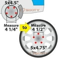 thumbnail image 3 of Sixity Auto 4 pc 5x114.3mm to 5x120.7mm Wheel Spacers Adapters 1.25" compatible with Honda Accord, 3 of 5
