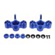 thumbnail image 1 of Bloque de dirección del coche RC Bloques de dirección de cubos de aleación de aluminio de fricción reducida resistentes al desgaste para ARRMA 6s Karton 1/8 RC CarBlue, 1 of 10