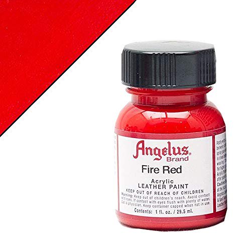 Angelus Leather Paint 1 Oz Fire Red