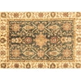 thumbnail image 1 of Ahgly Company Indoor Rectangle Oriental Brown Traditional Area Rugs, 7' x 9', 1 of 4