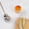 thumbnail image 2 of Monstrate Francotirador para galletas de huevos fácil de limpiar Amplia gama de usos Cortador de cáscara de huevo fácil de usar de acero Cocina y Comedor, 2 of 6