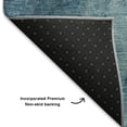 thumbnail image 5 of Addison Rugs Mayfield Premium Machine Washable Transitional Abstract Blue Rectangle Rug, 9' x 12', 5 of 6
