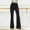 Black, variant on TIMIFIS Women’s Bootcut Yoga Pants - Flare Leggings for Women High Waisted Workout Lounge Bell Bottom Jazz Dress Pants-Khaki-XXL - Fall