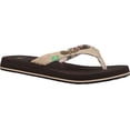thumbnail image 2 of Sanuk Women's Yoga Paradise 2 Sandal - 1091869 - Natural Paradise Palms, 2 of 7