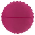 thumbnail image 4 of JWH 3D Handmade Decorative Aesthetic Velvet Flower Pillows for Room Decor 12inch Carmine, 4 of 8