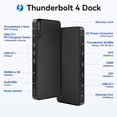 thumbnail image 2 of Estación de acoplamiento MoKin Thunderbolt 4 de 16 puertos para MacBook, 2 of 8