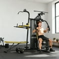thumbnail image 2 of Soozier All-in-One Home Gym Machine with Weight Stack and Pulley System, 2 of 10