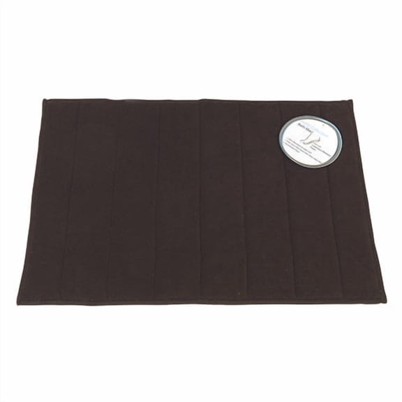 Medium-Sized, Memory Foam Bath Mat in Brown