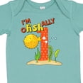 thumbnail image 4 of Inktastic I'm O-fish-ally One Cute Puffer Fish First Birthday Boys or Girls Baby Bodysuit, 4 of 5