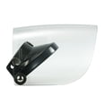 thumbnail image 3 of Visière Universelle à 3 Boutons pour Casque de Moto Rétro à Visage Ouvert, 3 of 7