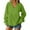 Green, variant on Plebaso Oversized Sweatshirts for Women V Neck Long Sleeve Pullover Womens Casual Plain Loose Shirts