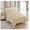 Beige, variant on KriKac 7 Piece Comforter Set Bag Solid Color All Season Soft Down Alternative Blanket & Luxurious Microfiber Bed Sheets, Black, Full