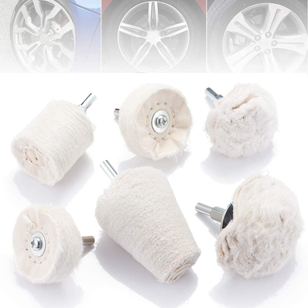 Polishing Attachment Cordless Screwdriver 6 Pieces Polishing Disc For