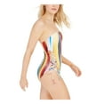 thumbnail image 3 of RACHEL RACHEL ROY Women's Beige Festival Lights Bandeau One Piece Swimsuit S, 3 of 4