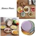 thumbnail image 3 of WANBY Lightweight Wheat Straw Plates Unbreakable Dinner Dishes Plates Set Dishwasher & Microwave Safe (Small 6 Pack 5.9'), 3 of 8