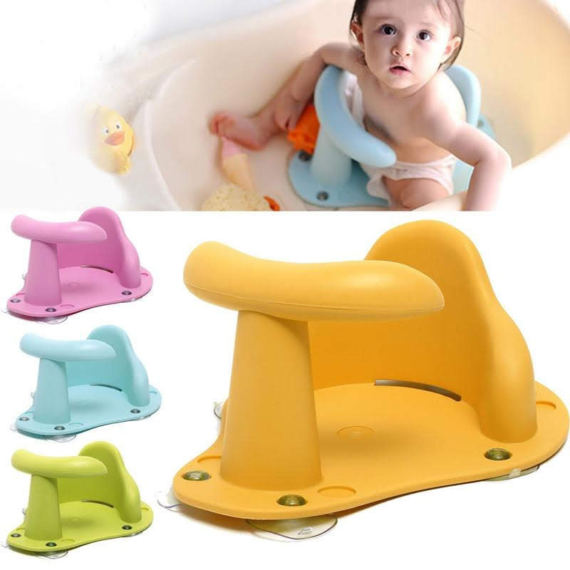 Baby Bath Tub Ring Seat Infant Child Toddler Kids Anti Slip Safety Chair