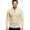 Beige, variant on Men's Quarter Zip Textured Knit Sweater Long Sleeve Mock Neck Casual Work Top