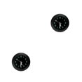 thumbnail image 1 of Sidaley Reloj de ventilación de coche Reloj de salpicadero de coche resistente al desgaste Reloj de automóvil Noctilucous Accesorios de Negro 2piezas, 1 of 6