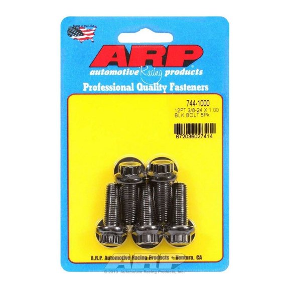 Arp Bolt Kit - 12pt. (5) 3/8-24 x 1.000