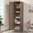 thumbnail image 2 of Sauder Homeplus Single Door Pantry, Salt Oak Finish, 2 of 10
